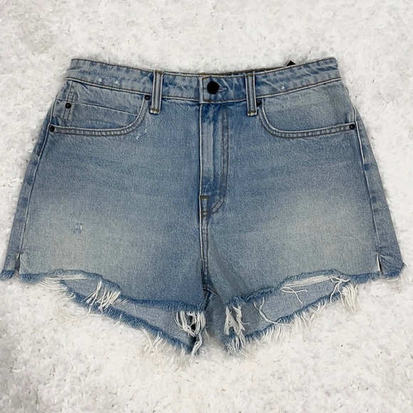Alexander Wang Pants - ALEXANDER WANG  High Waisted Denim Shorts Sz 29